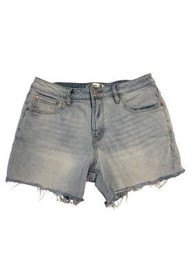 Madden Girl Light Blue Distressed Denim Cutoff Shorts